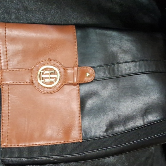 Tommy HILL FIGURE right under knee fitting size 7 black and brown dress boots - Picture 2 of 11